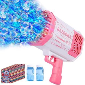 Read more about the article Review: 69-Hole Bubble Machine Gun with LED Lights – Perfect for Summer Fun and Celebrations